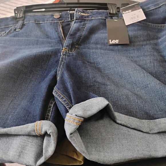 Dark Blue Jeans Shorts - Picture 1 of 1